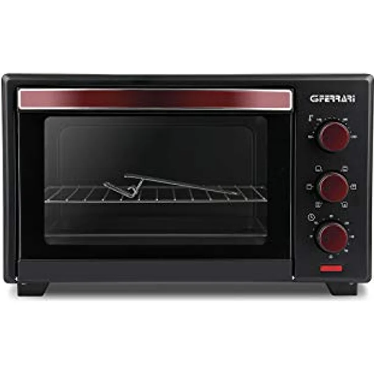 G3 Ferrari Mini-Elektrobackofen G10132, 28 l, Kleinbackofen, Schwarz – Bild 2