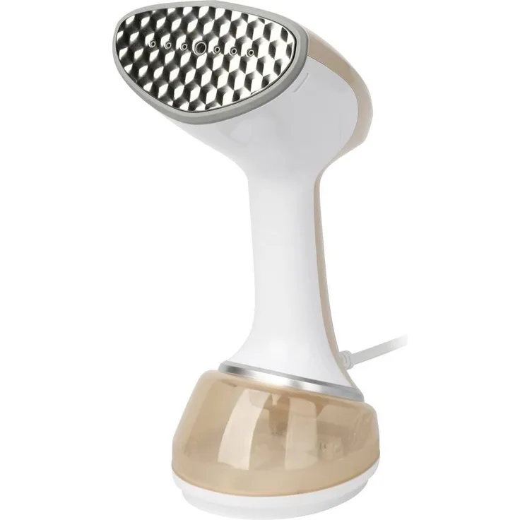 Emerio Dampfglätter SB-130292 mit abnehmbarem Wassertank und Stoffbürste, Dampfbügeleisen in Weiß