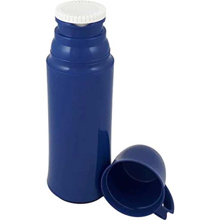 Helios Elegance Isolierflasche, Kunststoff, taubenblau, 0,5 Liter – Bild 4