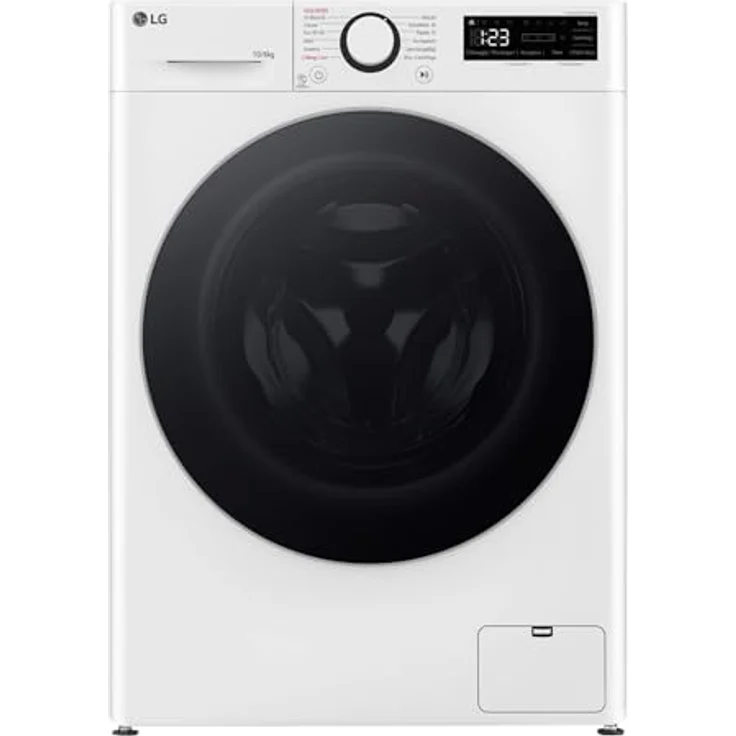 LG D4R5010TSWS Waschtrockner, freistehend, Frontlader, 10 kg Waschen, 6 kg Trocknen, Energieeffizienzklasse D, weiß – Bild 2