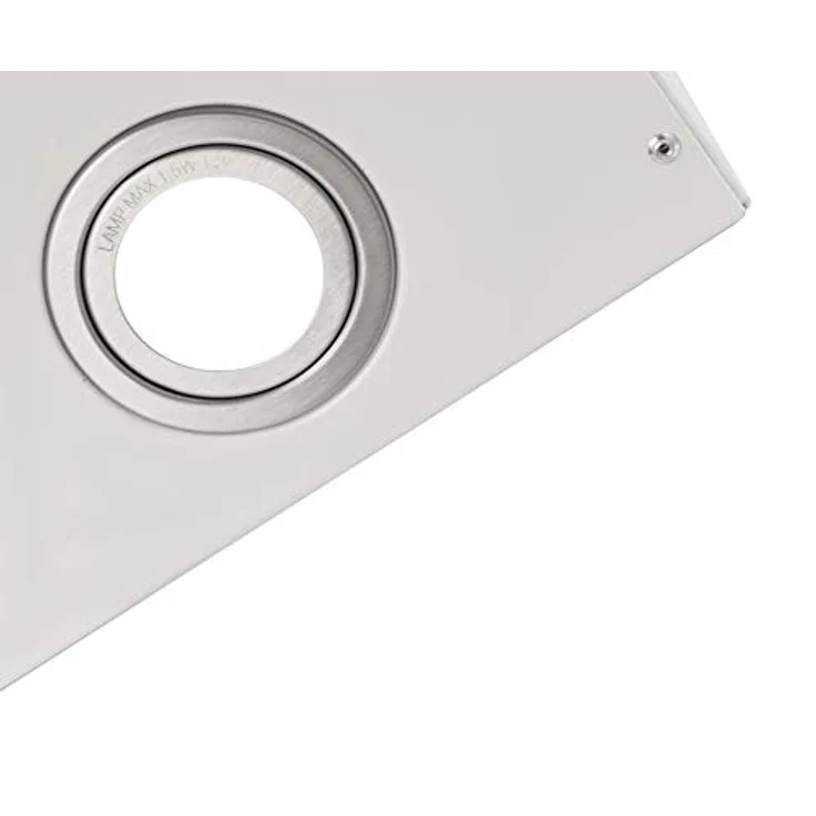 Respekta Schräghaube Lora 90 cm, Dunstabzugshaube in Weiß, EEK A++, 207,2 m³/h Luftstrom, Touch Control, LED-Beleuchtung – Bild 12