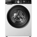 Hisense WD3S8043BW3 Waschtrockner/ConnectLife, 16 Programme, 8 KG, 54 Liter, 1400 U/min, Dampffunktion, JetWash, Anti-Allergie Program, Auto Program, Eco Wash, Steam Refresh, Wolle, EEK A-D