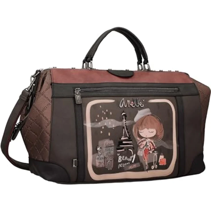Anekke Mademoiselle Weekender Reisetasche, 49 cm, mehrfarbig, 100% Polyurethan, 22 cm x 30 cm – Bild 2