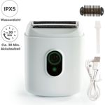 VITALmaxx Epilierer, Mini-Rasierer mit Trimmen und Rasieren, Haarentfernung an Beine, Arme, Füße, Bikinizone