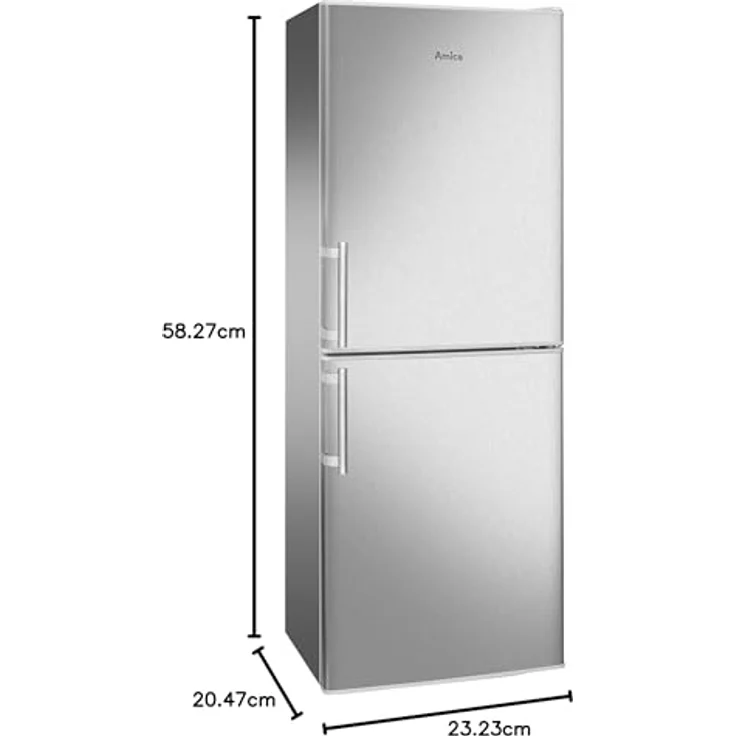Amica AKG 3845 E Kühl-/ Gefrierkombination, 148 cm hoch, freistehend, C Energieeffizienz, LED-Innenbeleuchtung – Bild 18