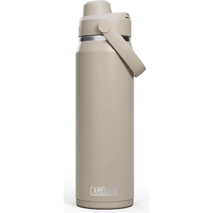 CAMELBAK Thrive Chug Wasserflasche, isolierter Edelstahl, 740 ML, auslaufsicher, leicht zu tragen, Stein – Bild 1