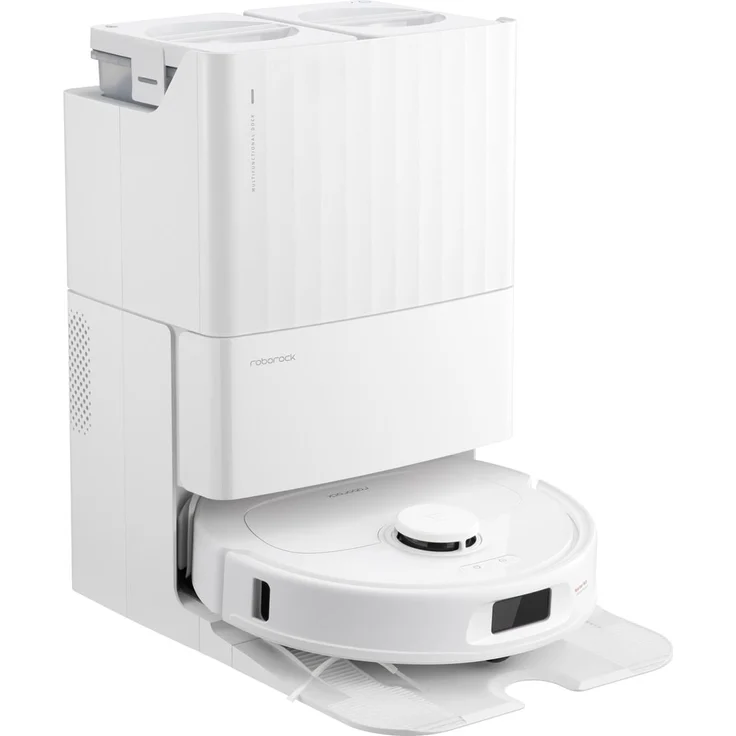 Roborock Qrevo S, Staubsauger Roboter mit LIDAR-Navigation, Weiss