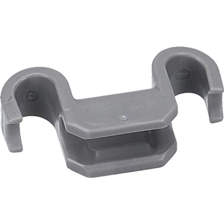 DL-pro Halter Lager Set 8-teilig für Bosch Siemens 428344 00428344 Küppersbusch 435725, graue Ersatzteile für Geschirrkorbabschnitte in Spülmaschinen – Bild 4