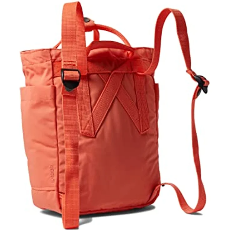 Fjällräven Kanken Totepack Mini Umhängetasche, Tablet-Innentasche, verstellbare Schulterriemen, schwarz – Bild 2