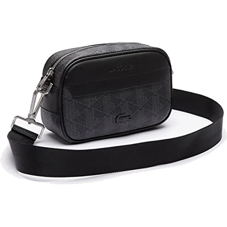 Lacoste Umhängetasche The Blend Reporter - Umhängetasche S 19 cm (1-tlg) in elegantem Blau – Bild 3
