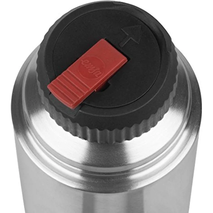 Emsa 618101600 Senator Isolierflasche, Thermosflasche, mobiler Kaffeebecher, 1000ml, Thermobecher, Isolierbecher, Safe Loc Verschluss, edelstahl – Bild 5