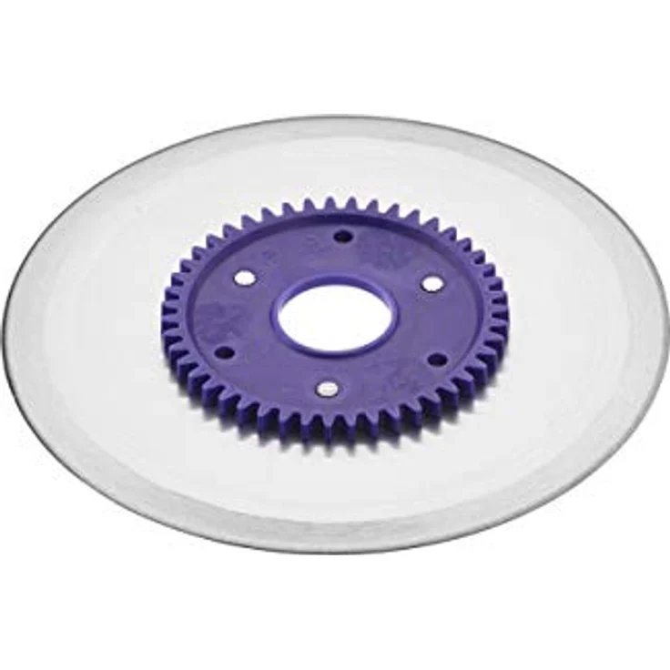Dr. Ritter Ersatzmesser für Allesschneider AES 52 S / AES 62 SR/-H / AES 62 SL/-H / E 118, Standard Schinken-/Aufschnittmesser, Edelstahl, violett – Bild 2