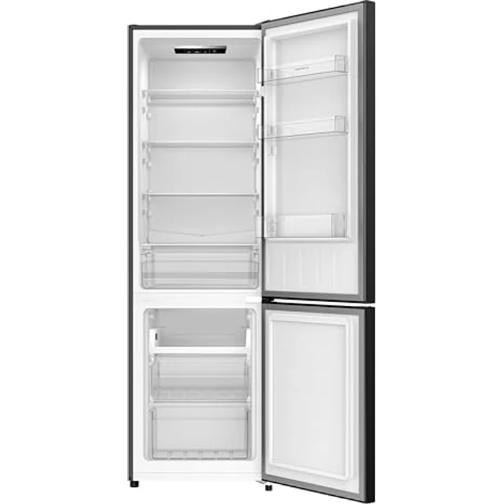 Respekta Gotland KG176-52, Kühlschrank Kühl-Gefrierkombination freistehend, 176 cm, Schwarz Matt, 262 L Nutzvolumen, Inverter-Technologie, Schnellkühl- und Schnellgefrierfunktion – Bild 2