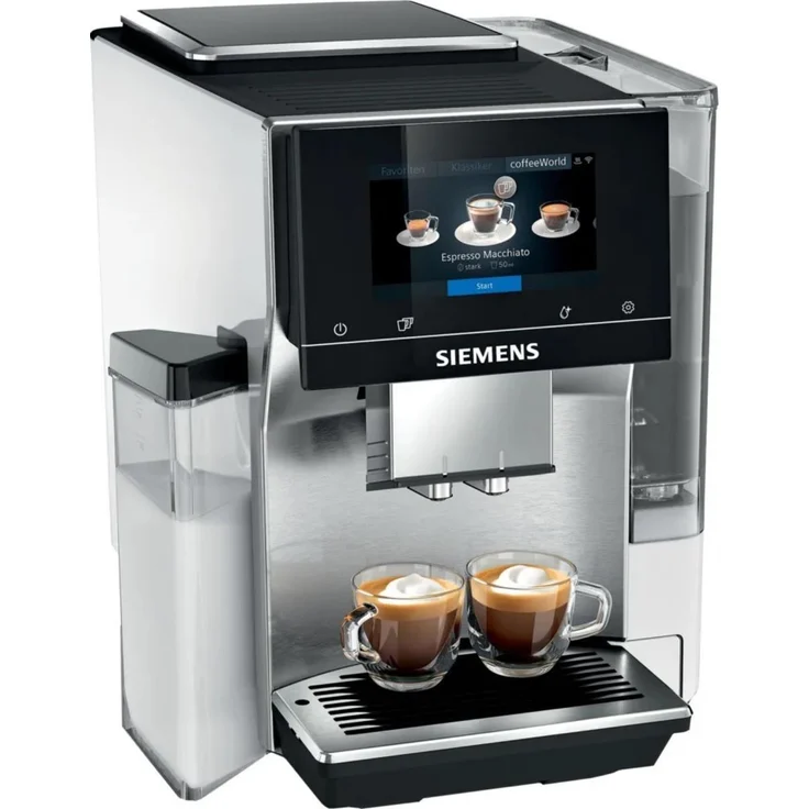 Siemens Kaffeevollautomat integral EQ.700 TQ715D03, EdelstahlWeiss