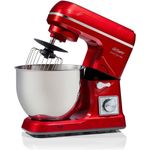 Arzum Küchenmaschine 1400 Watt Knetmaschine Rührmaschine Teigmaschine, rostfreier Stahl, Turbo Funktion - Preisvergleich