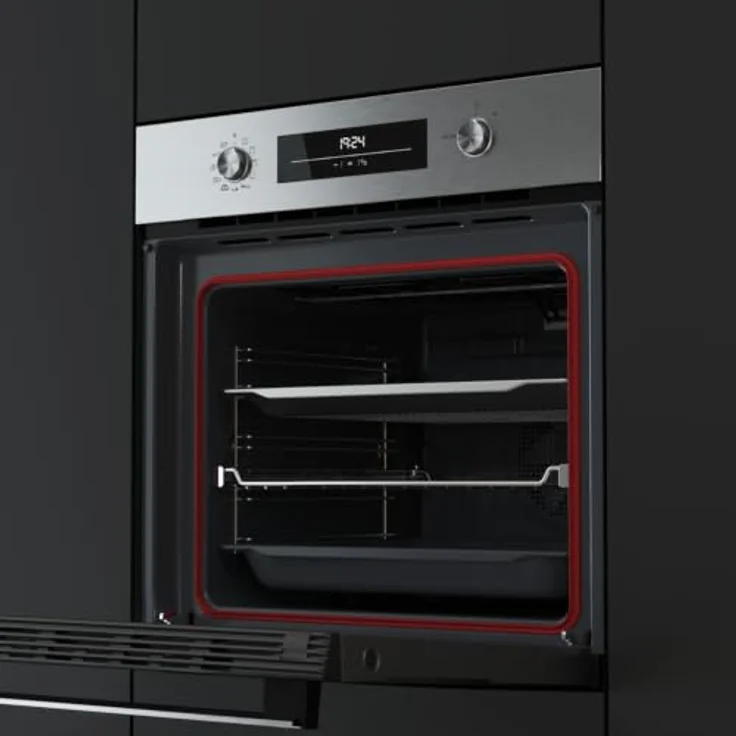 Teka NEO HSB 6466, Elektrischer Einbaubackofen mit 70 l, 50 - 275 °C, Edelstahl, HydroClean PRO System, AirFry-Funktion, A+ Energieeffizienz – Bild 7