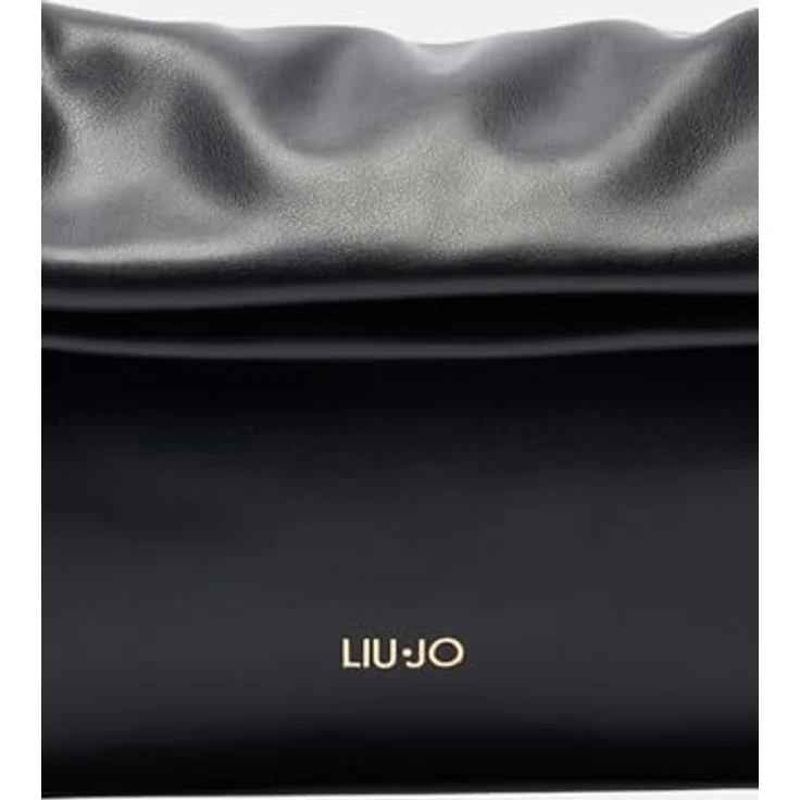 Liu Jo Riccy Schultertasche M 30 cm, handliche Umhängetasche aus langlebigem Polyurethan mit Magnetverschluss, schwarz – Bild 4