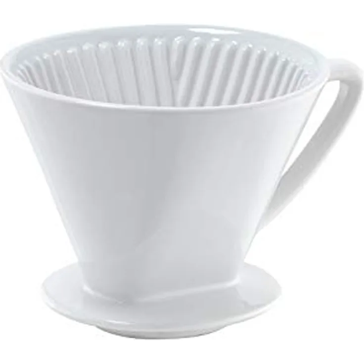 Cilio 104943 - Kaffeefilter weiß, Größe 4 Ø 14 cm