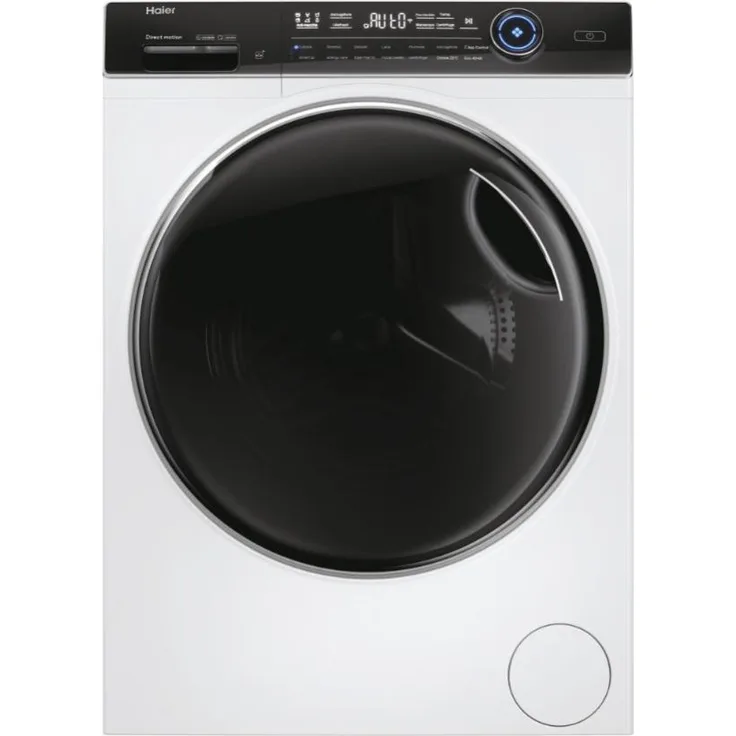 Haier HWD100-B14979U1 Waschtrockner Freistehend Frontlader, 10 kg Waschen, 6 kg Trocknen, 1400 U/min, Weiß