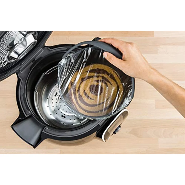 Moulinex CE704110 Intelligenter Multikocher Cookeo Kuchenform Schwarz – Bild 8