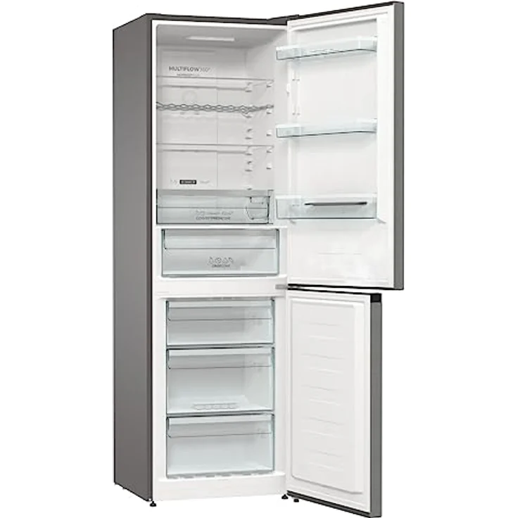 Gorenje NRK 619 CA2XL4 Kühl-Gefrierkombination, Made in Europe, EEK C, No Frost Plus, Fast Freeze, Adapt Tech, LED Display, Convert FreshZone, Inverter Kompressor, edelstahl – Bild 4