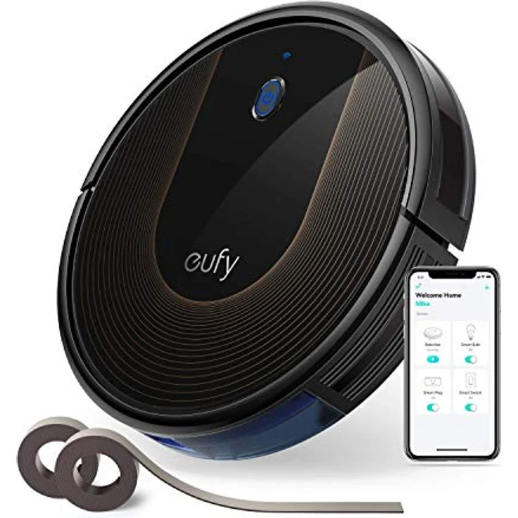 eufy RoboVac 30C Saugroboter, WLAN Staubsauger mit BoostIQ, 1500Pa Saugkraft, Generalüberholt – Bild 1