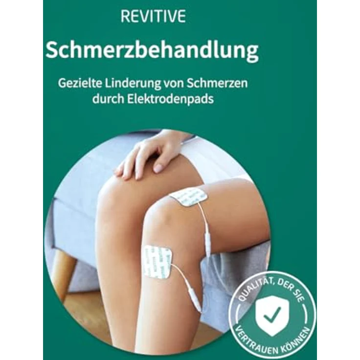 REVITIVE Medic Plus, EMS-Fußmassage-Gerät mit OxyWave-Technologie, Knie-Durchblutungs-Stimulator zur Linderung von Schmerzen, Schwellungen und Krämpfen – Bild 6