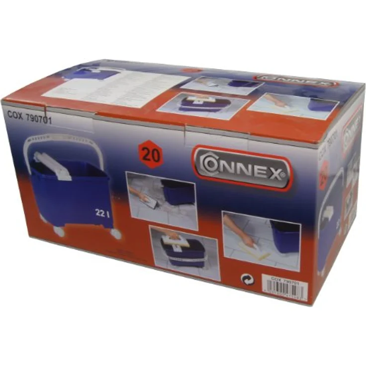 Connex COX790701 Fliesen-Rollenwaschset 22 Liter, Profiqualität – Bild 5