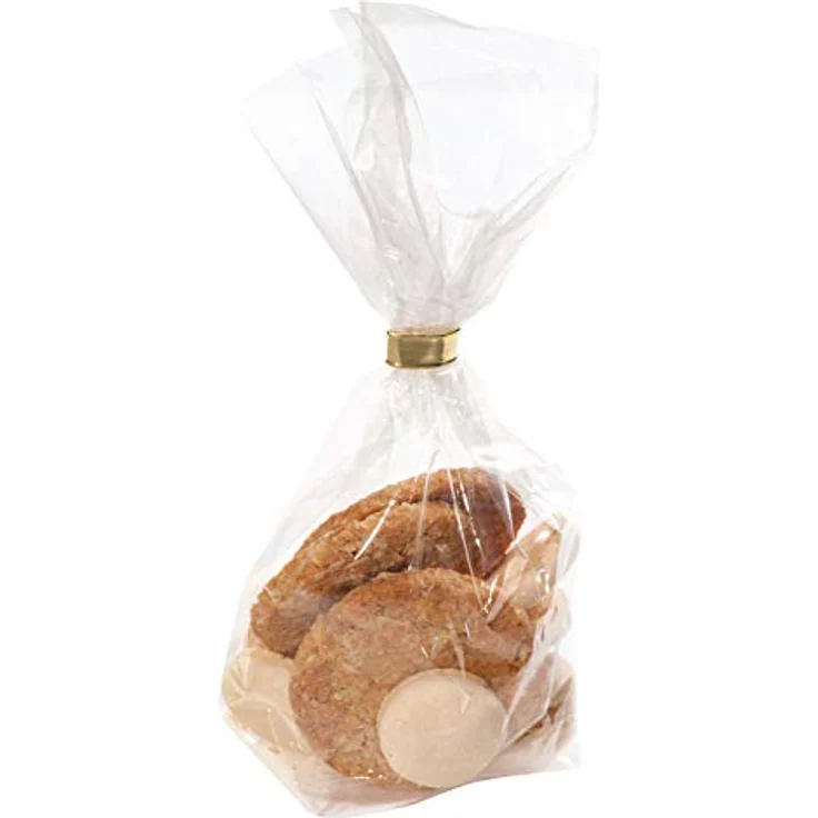 folia 281 - Zellglasbeutel ohne Druck, ca. 11,5 x 19 cm, 10 Stück - zum individuellen Verpacken von Keksen, Süßigkeiten und vielem mehr – Bild 2