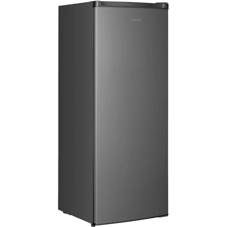 homeX FS1681E-S Gefrierschrank, 168L Nutzinhalt, 4-Sterne Gefrierleistung, freistehend, leise, silber – Bild 10