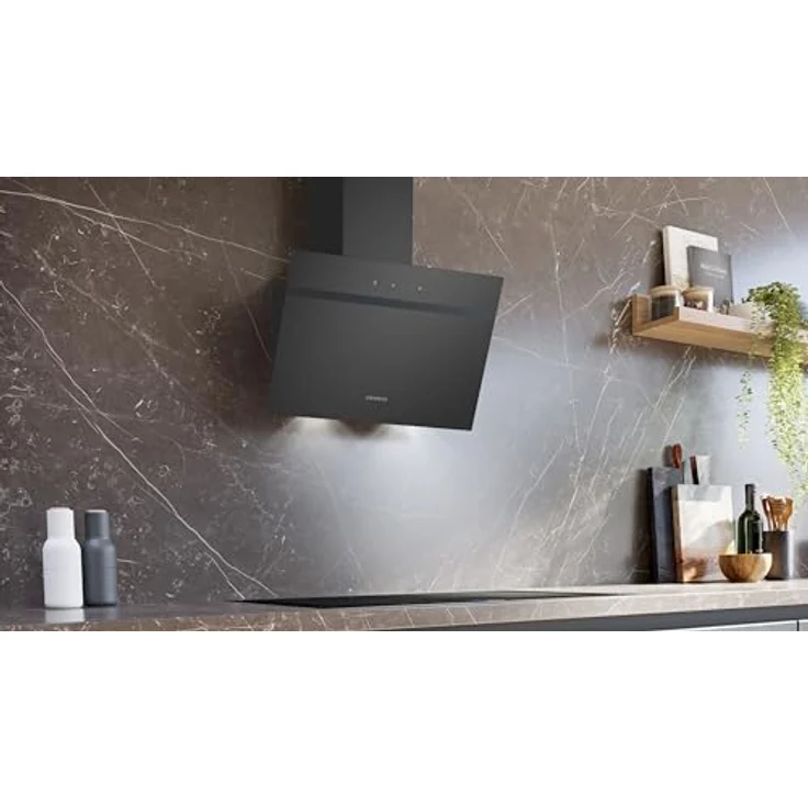 Siemens LC65KDK60 iQ100, Wandesse, 60 cm, Schwarz mit Glasschirm, Intensivstufe mit automatischer Rückschaltung, touchControl, LED-Beleuchtung – Bild 4
