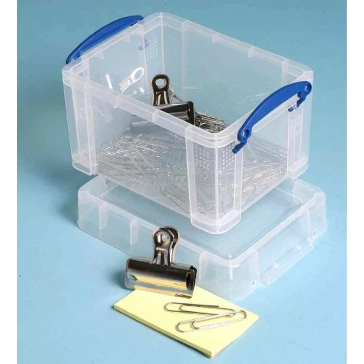 Really Use Box Vorratsdosen 5-Kunststoff 1,6 l transparent farblos, Recycling, abnehmbarer Deckel – Bild 2