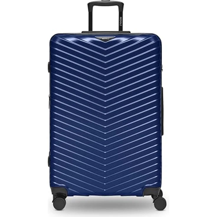 REDOLZ Ultraleicht Hartschalen Check-in Koffer | Großer XL Trolley 50 x 32 x 76 cm | mit Dehnfalte 3 cm erweiterbar nur 4,3 kg | 4 Rollen & TSA-Schloss (Essentials 18) – Bild 1