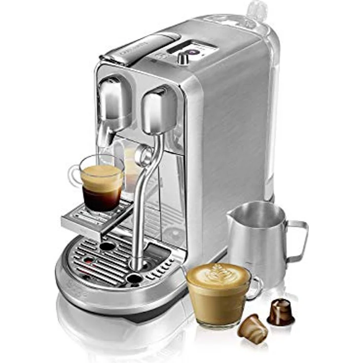 Sage SNE800BSS Nespresso Creatista Plus Brushed Stainless Steel Kapselmaschine mit Milchaufschäumer – Bild 2