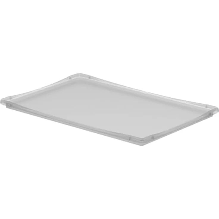 Surplus Systems Deckel für Eurobox 60 x 40 cm, transparenter Auflagedeckel für Stapelboxen – Bild 1
