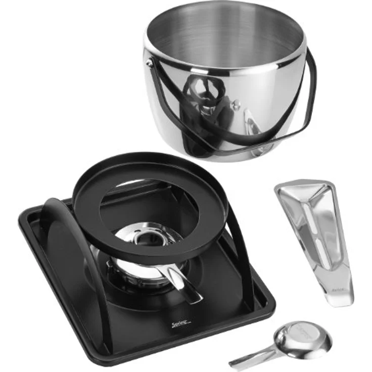 Spring FeuerzangenbowleSet, Fondue Set, Silber - Preisvergleich – Bild 2