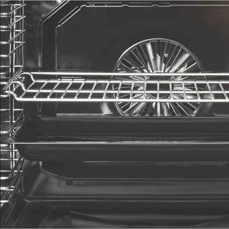 Oranier Einbau-Backofen 60 cm, 9 Funktionen, 3D Heißluft, Umluft-Grill, CLEAN UP-Emaillierung, Vollglas-Innentür, versenkbare Knebeln – Bild 4