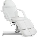 CLP Massageliege Split, hydraulisch verstellbar, Kunstleder-Bezug, 400 kg Belastbarkeit