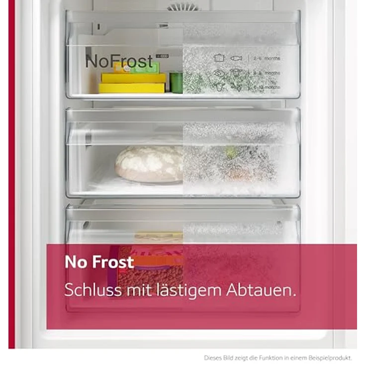 Neff KI7961SE0 - Energieeffizienzklasse E | 215 Liter Kühlbereich, 231 kWh/Jahr, NoFrost, 193,5 cm Höhe, Klimaklasse SN – Bild 5