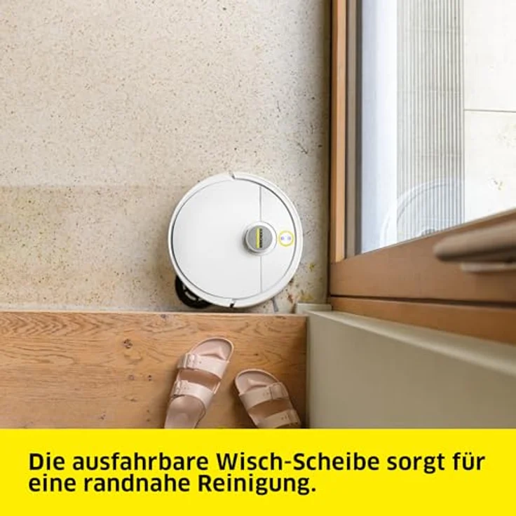 Kärcher Karcher Vakuummopp RVM 4 Comfort Extra, Staubsauger Roboter, Weiss – Bild 7