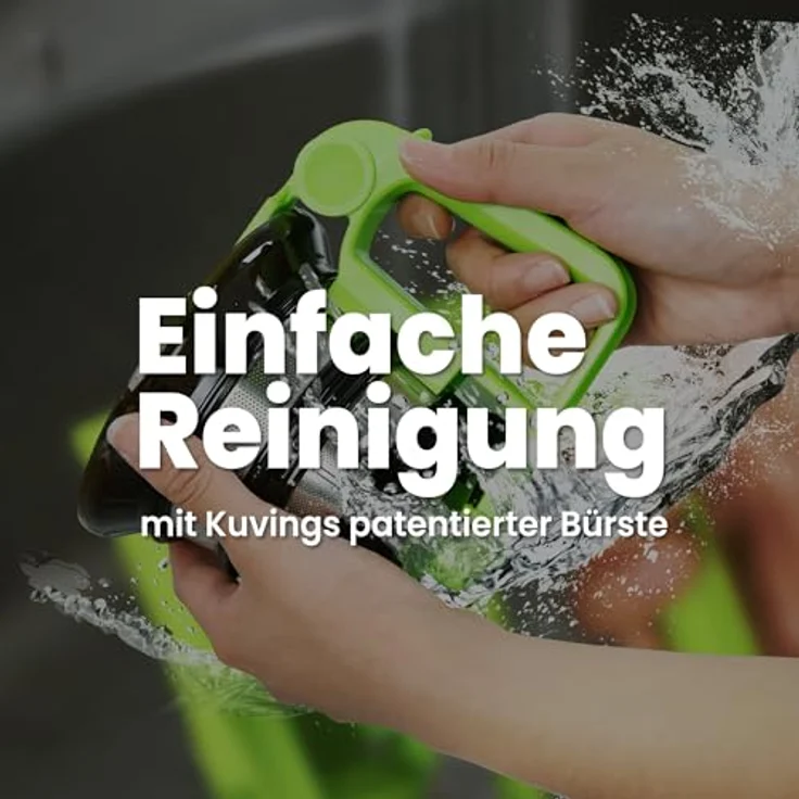Kuvings AUTO10S Entsafter - Pflegeleichter Slow Juicer mit 3L Fassungsvermögen und 200W Motor ideal für Obst, Gemüse und Smoothies (Matt Dark Red) KHS-2571CE – Bild 5