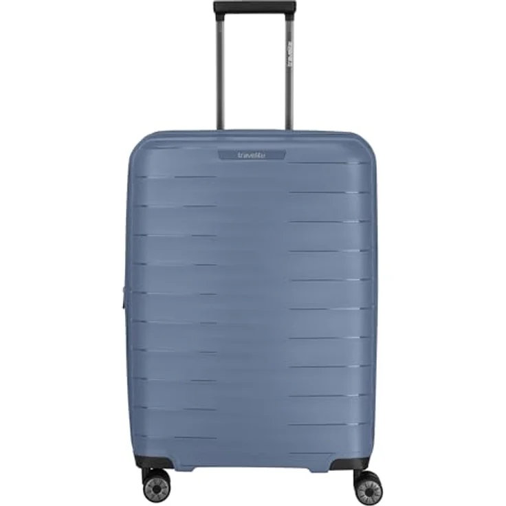 Travelite MOOBY 4w Trolley M, Marine UNISEX M - Robuster Koffer mit 4 Rollen – Bild 1