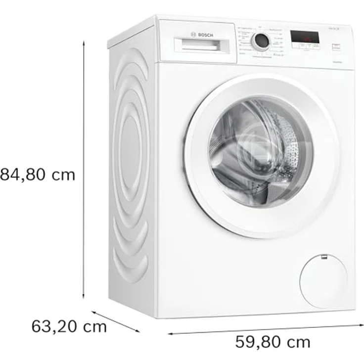 Bosch WGE02471 Serie 2, Waschmaschine 7 kg, 1400 U/min, Frontlader, SpeedPerfect, Anti Vibration Design, AquaStop, Weiß – Bild 3