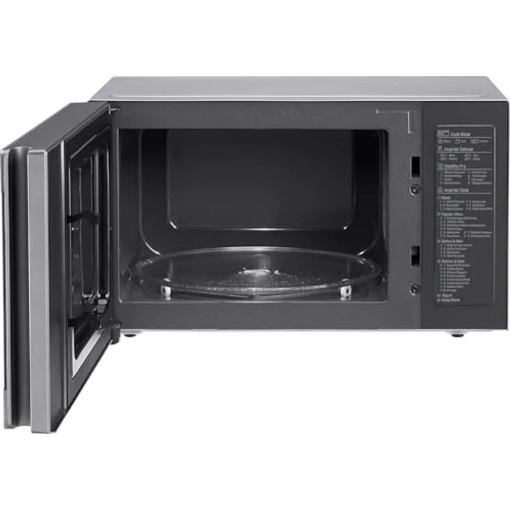 LG MH6565CPS Mikrowelle mit Grill, Standgerät, 25 Liter Garraum, 1000 Watt, silber – Bild 3