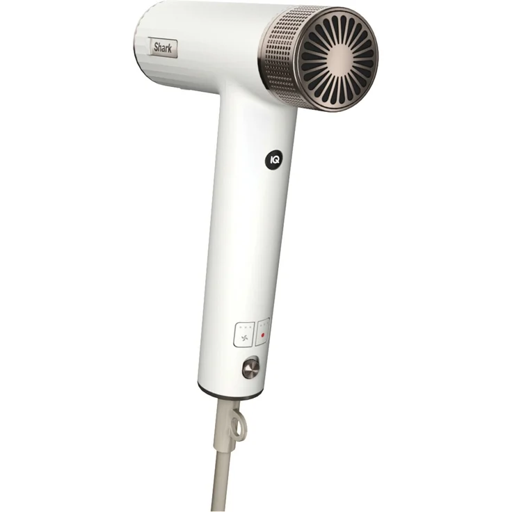 Shark HD352DE SpeedStyle Ionen-Haartrockner, 1.000 Watt, 5 Aufsätze, Weiß, Kaltstufe & Ionen-Technologie – Bild 2