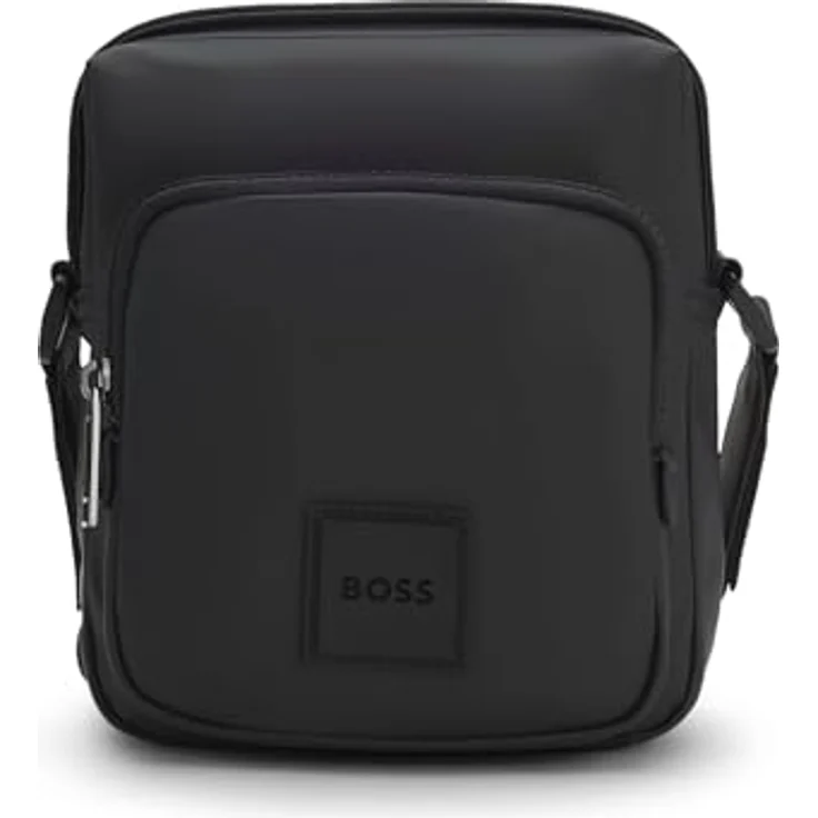 Boss Oryo Mini Bag Umhängetasche 17 cm, schwarz, 100% Polyurethan, 17 cm x 5.5 cm x 20 cm – Bild 1