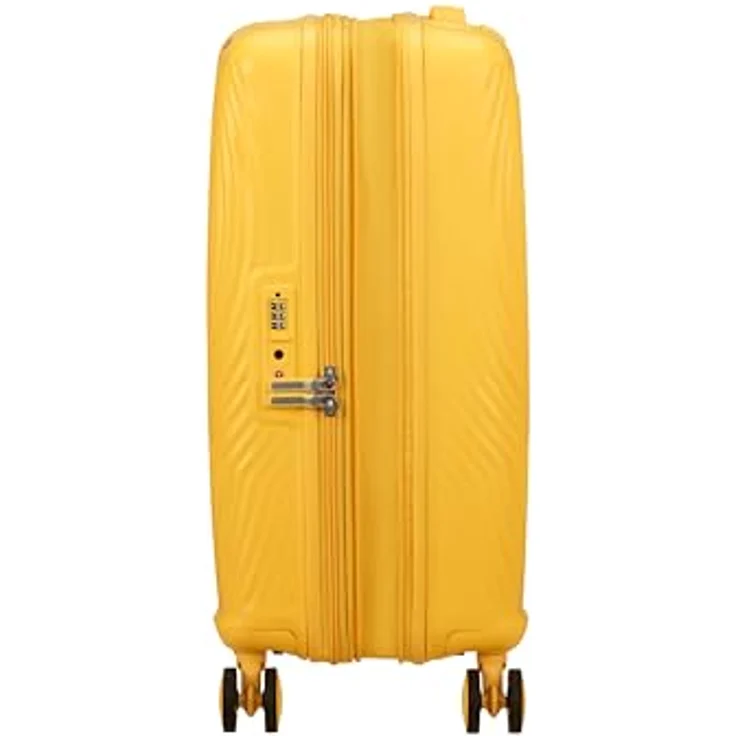 American Tourister Mickey Magic, 4 Rollen Kabinentrolley 55 cm mit Dehnfalte, gelb – Bild 11