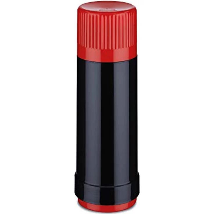 Rotpunkt Max 40, electric cardinal Thermoflasche Schwarz, Rot 0,5 L – Bild 2
