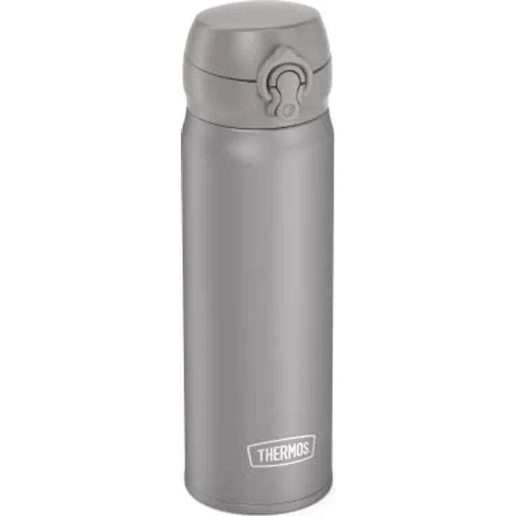THERMOS ULTRALIGHT BOTTLE 0,50 l, moon rock mat, Thermosflasche aus Edelstahl, 10 heiß / 20 h kalt, absolut dicht für Wasser, Tee, stille Getränke