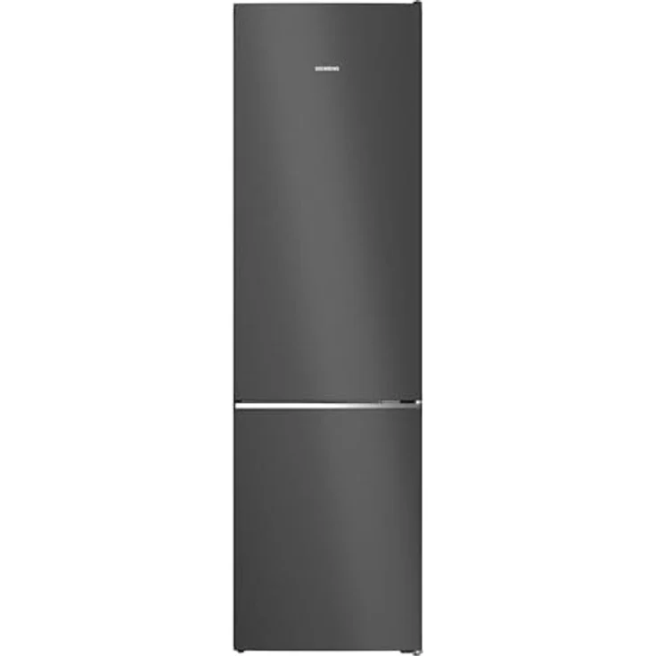 Siemens KG39N4X1F, Kühl-Gefrierkombination mit Gefrierbereich unten, 203 x 60 cm, gebürsteter schwarzer Stahl, AntiFingerprint, Total noFrost – Bild 1